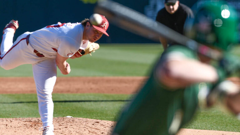 Former Razorbacks’ pitcher James Teague on questions to be answered