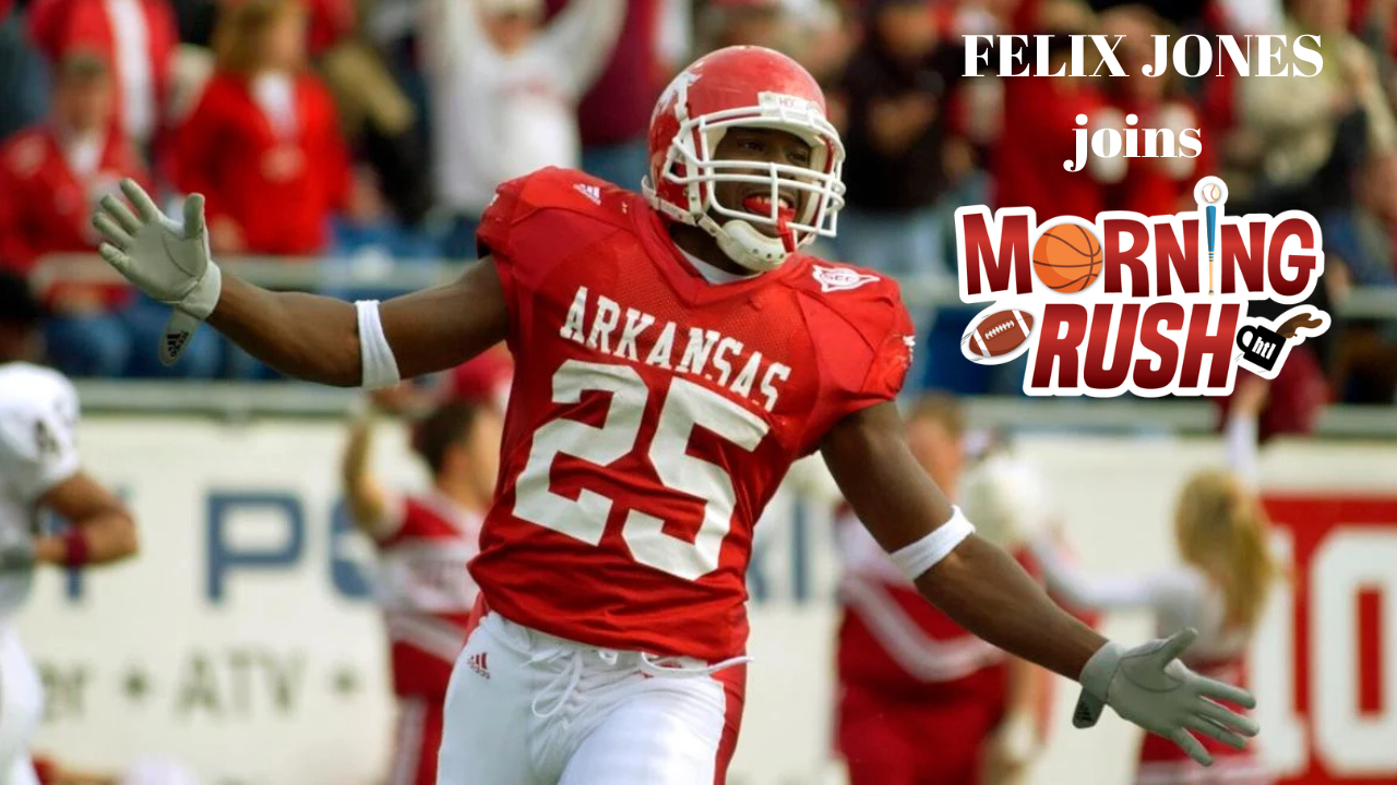 Felix Jones joins The Morning Rush! » Hit That Line from ESPN Arkansas