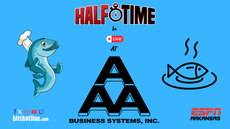 WATCH: Halftime is LIVE from AAA Business Systems!