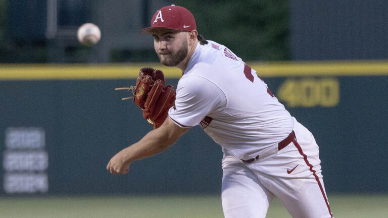 Former Razorbacks’ pitcher James Teague on importance of Friday starter