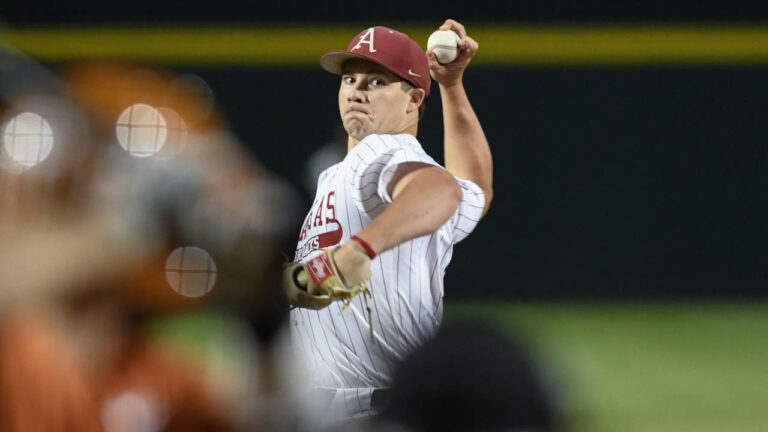 Strange connection on Hogs’ Gage Wood’s no-hitter, Cubs’ star Kerry Wood