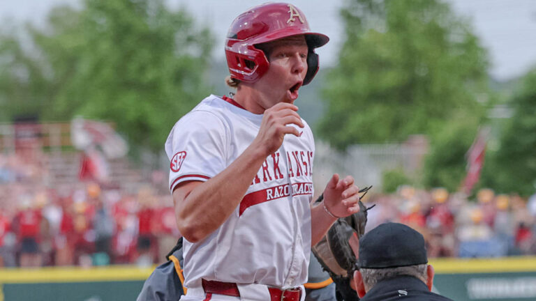 Brett Dolan on Razorbacks’ momentum heading into postseason
