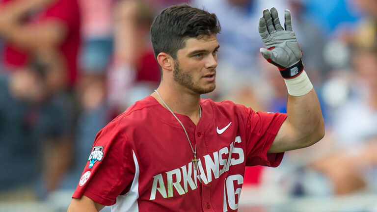 Former Razorback Andew Benitendi on how his season going at midway point