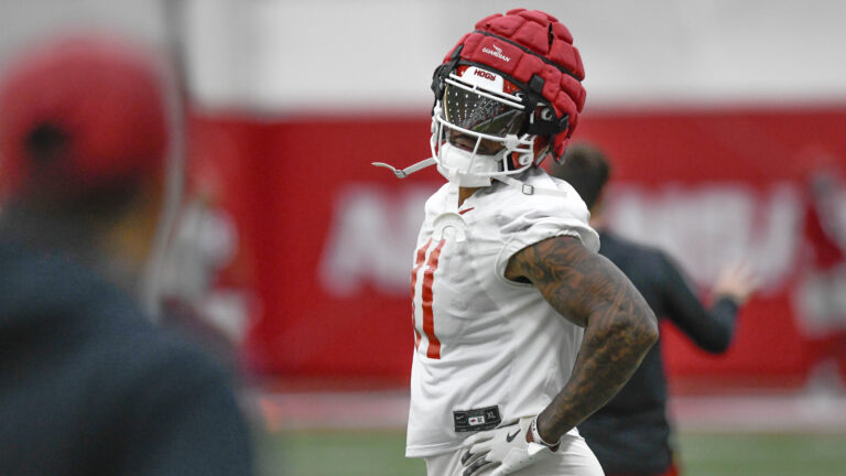 Grant Hall on who might emerge as top receiver for Razorbacks’ offense