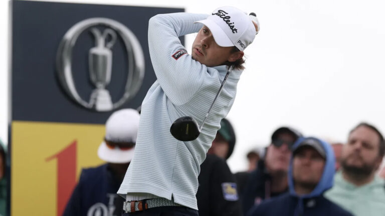 Olesen cards 67, shares Open Championship lead after first round at Portrush