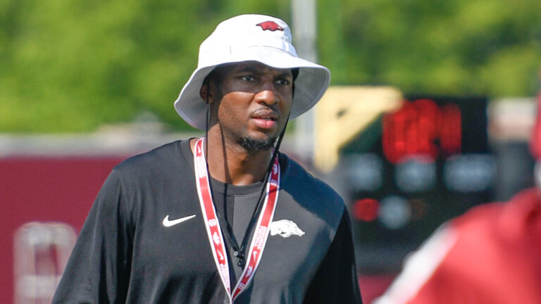 Grant Hall on Razorback preseason camp, vacationing in North Carolina