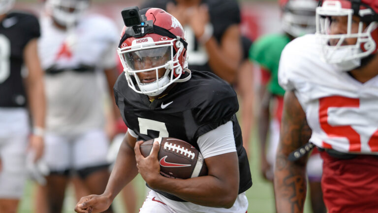 Razorbacks’ offensive coordinator Tim Cramsey previews spring game
