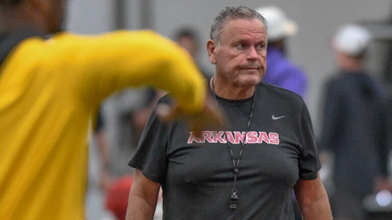 Razorbacks’ coach Sam Pittman’s complete press conference on scrimmage