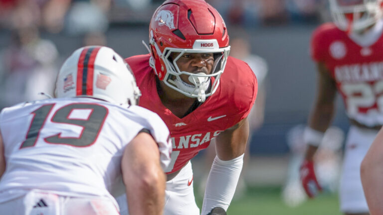 Razorbacks’ Phillip Lee and Miguel Mitchell preview Ole Miss’ offense