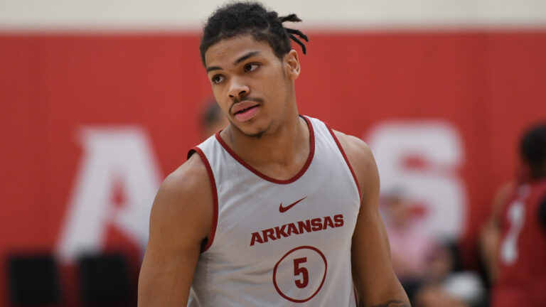Where Razorbacks’ freshman Darius Acuff Jr. ranks at midseason