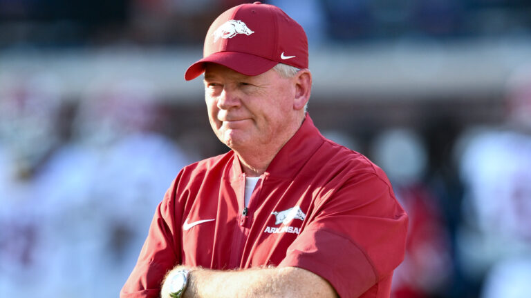Interim Razorbacks coach Bobby Petrino on improvements in first week