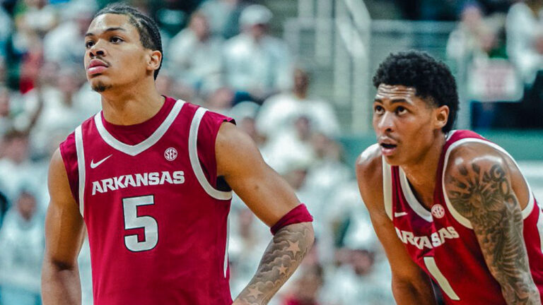 Arkansas’ lack of rebounding kills late chances in 69-66 loss at Michigan State