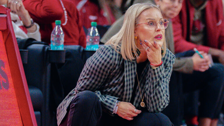 Razorbacks coach Kelsi Musick on bouncing back from loss at Texas Tech