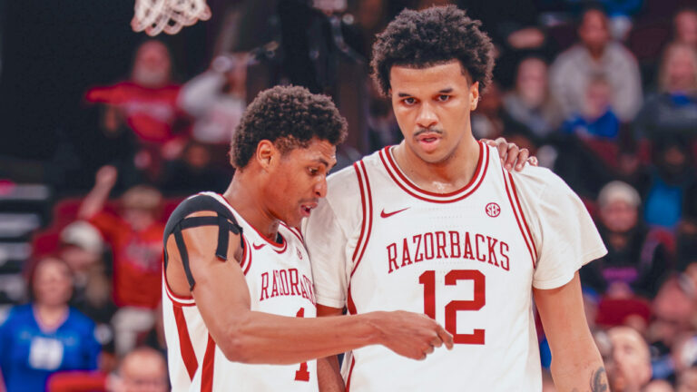 Razorbacks fall late as Duke finishes strong in 80-71 win