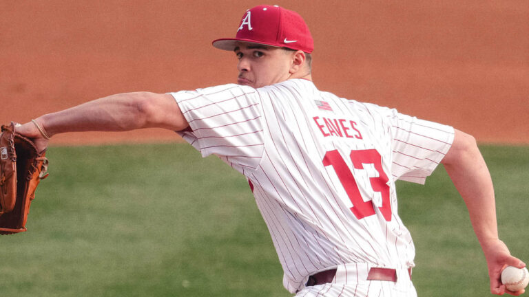 Razorbacks blank Arkansas State behind three-pitcher gem