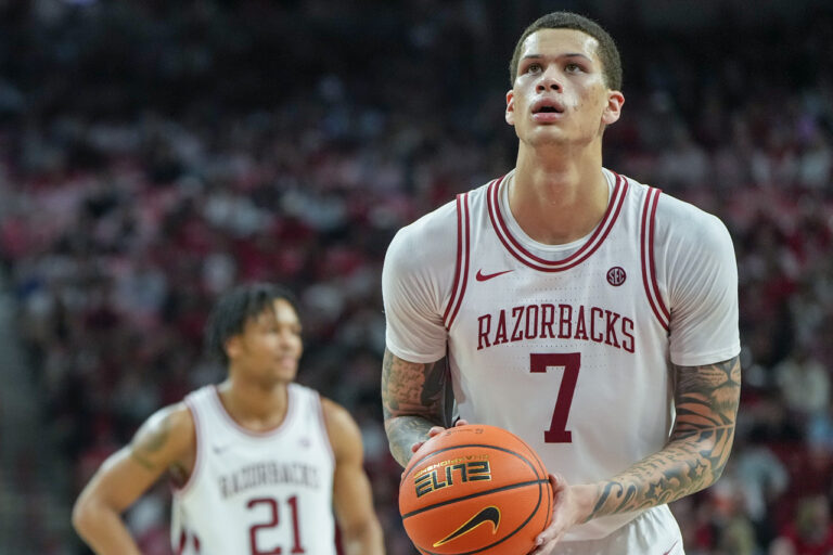 Razorbacks’ Trevon Brazile on final game Wednesday night in big one
