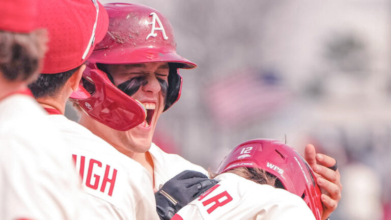 Fisher, Razorbacks pitching staff control series finale
