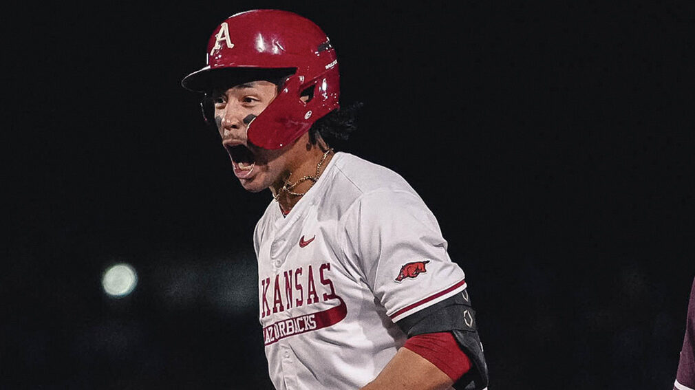 TJ Pompey walk-off homer lifts Razorbacks past Mississippi State