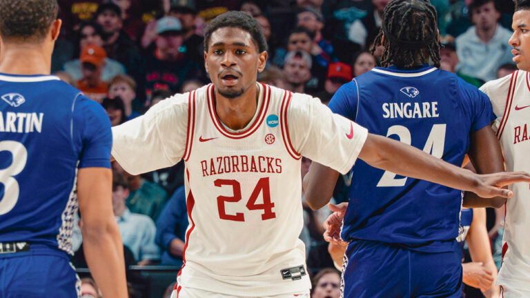 Brett Dolan on Razorbacks’ Sweet 16 matchup with Arizona tonight
