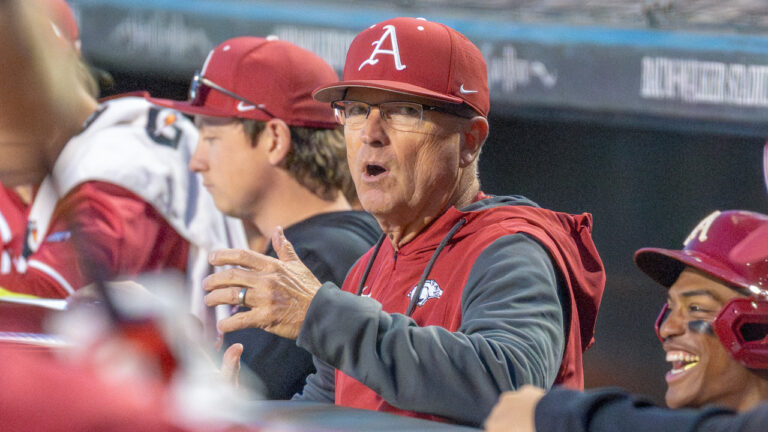 Razorbacks drop 10-run inning on UCA in 15-2 run-rule victory