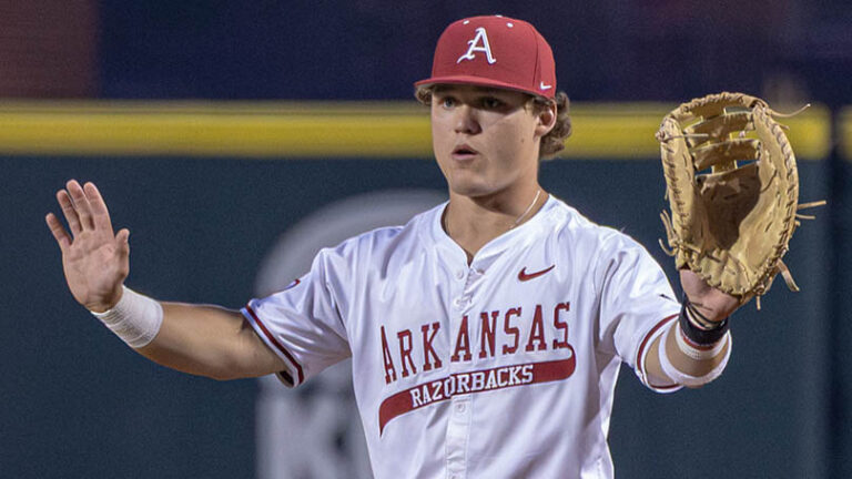 Former Razorbacks pitcher James Teague on how quickly things change now