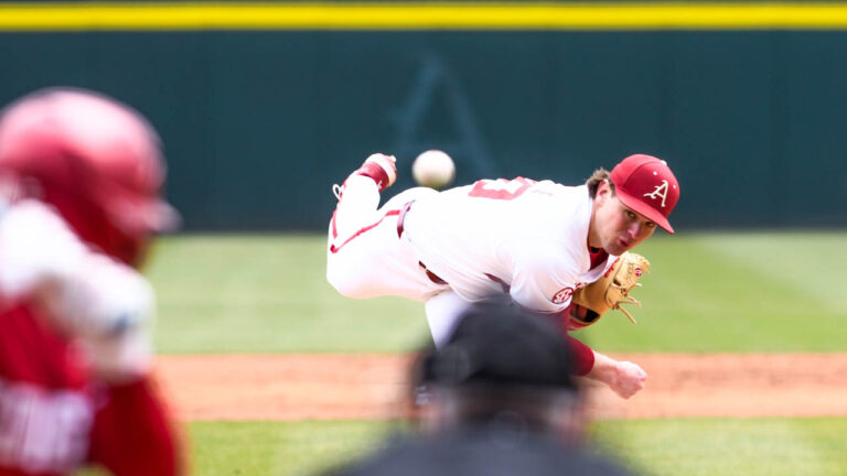 Former Razorbacks’ pitcher James Teague on changes with pitching staff