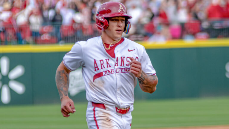 Dietz strikes out nine as Razorbacks crush Ole Miss in run-rule win