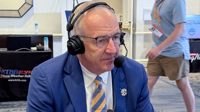 SEC commissioner Greg Sankey at SEC Media Days