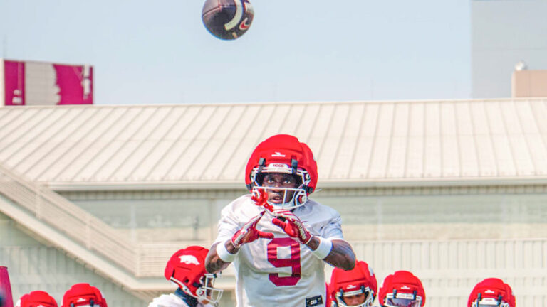 Razorbacks wide receiver Jamari Hawkins