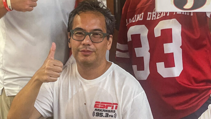 Teddy Delacruz, winner of the 2026 Hardee's Monster Burger contest