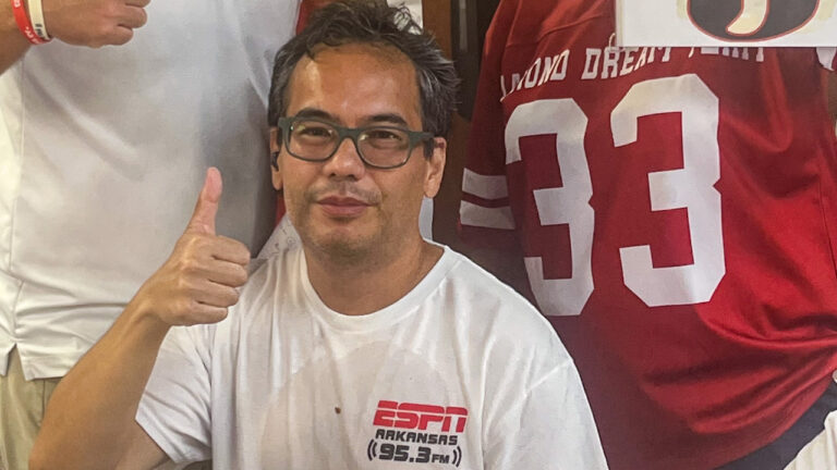 Teddy Delacruz, winner of the 2026 Hardee's Monster Burger contest