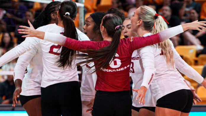 Razorback soccer during match