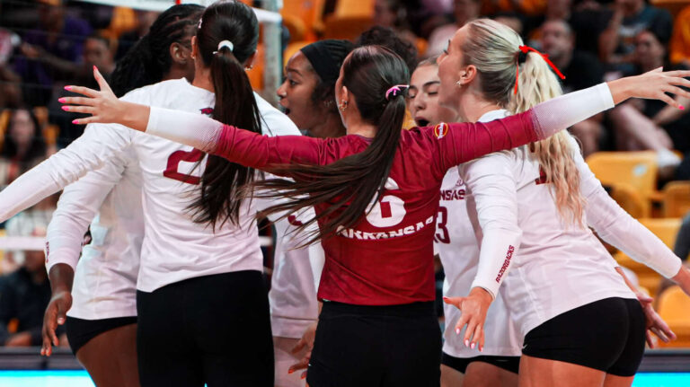 Razorback soccer during match