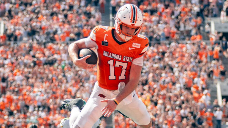 Mestemaker earns Burlsworth honor after Oklahoma State’s Oregon win