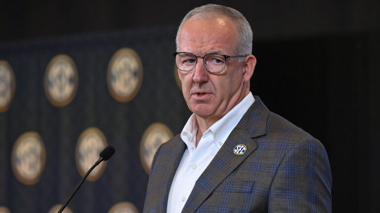 SEC Commissioner Greg Sankey at SEC Basketball Media Days